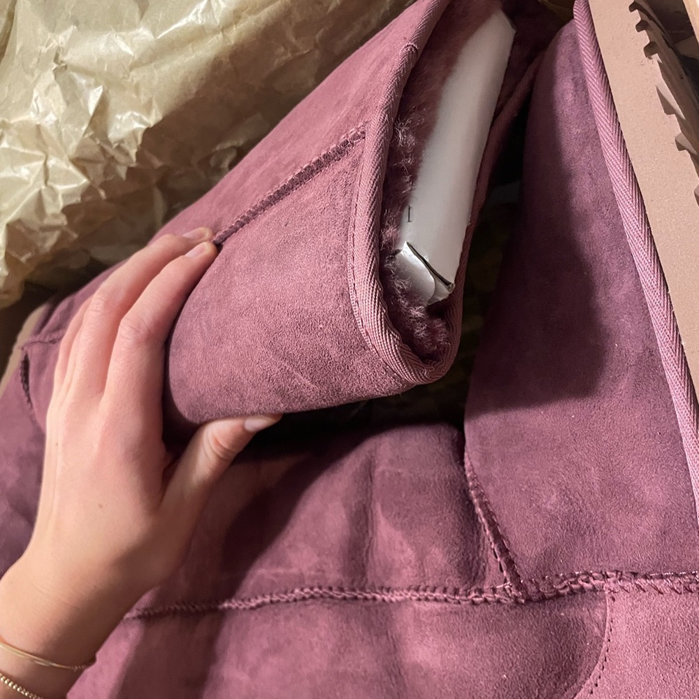 NEW Tall UGG boots Purple Sz 12 - Picture 3 of 9